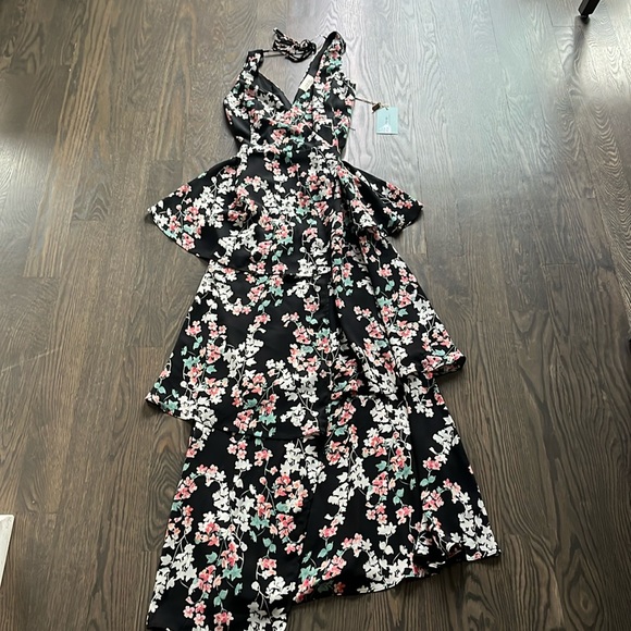 IF BY SEA Dresses & Skirts - IF BY SEA Floral Wrap Dress (M) FINAL SALE